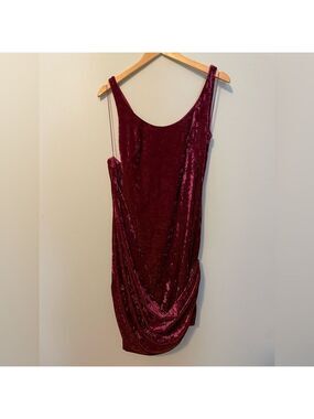 Aidan Mattox Velvet Dress Size 6